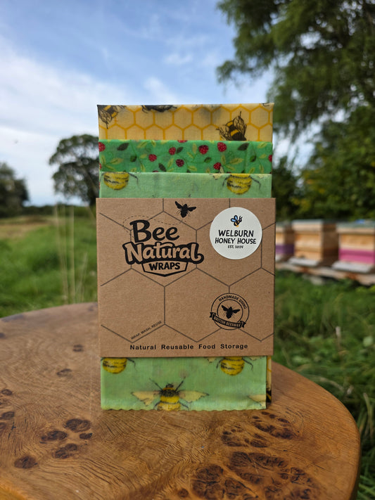 Beeswax Wraps (3 pack)