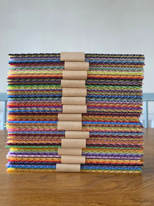 Multicoloured Beeswax Rolled Candles Kit