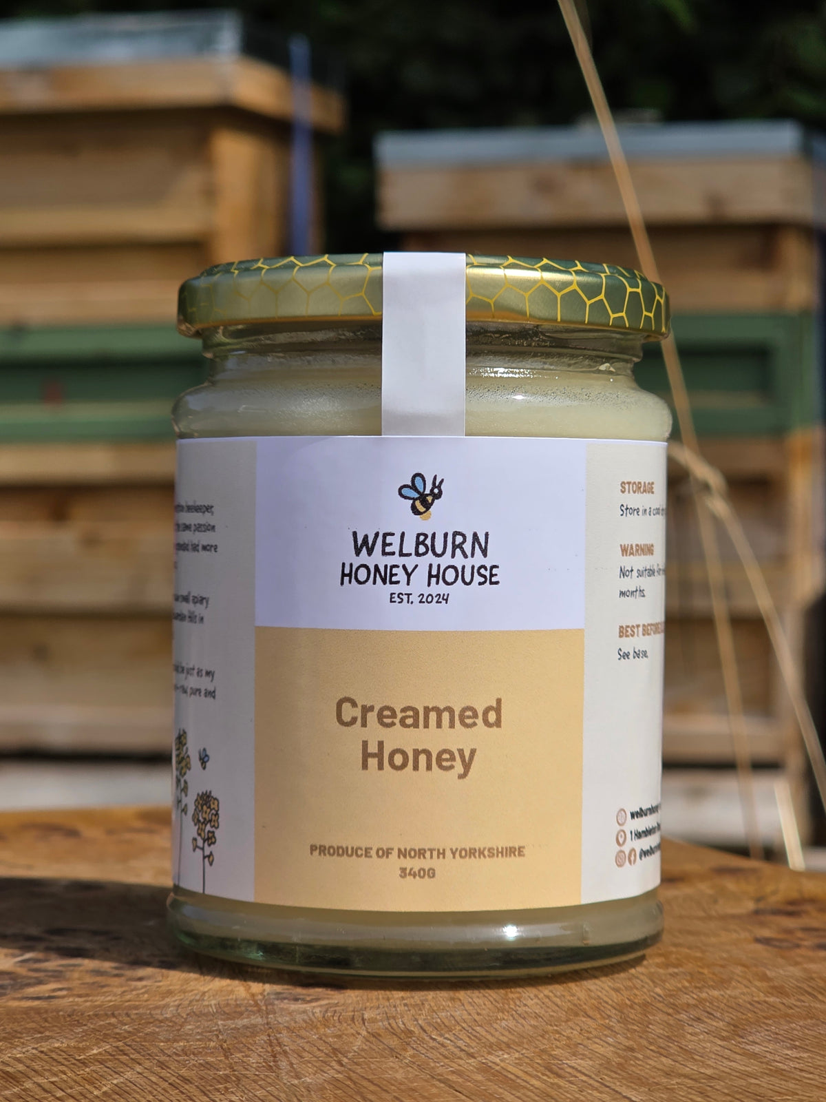 North Yorkshire Creamed Honey (340g)