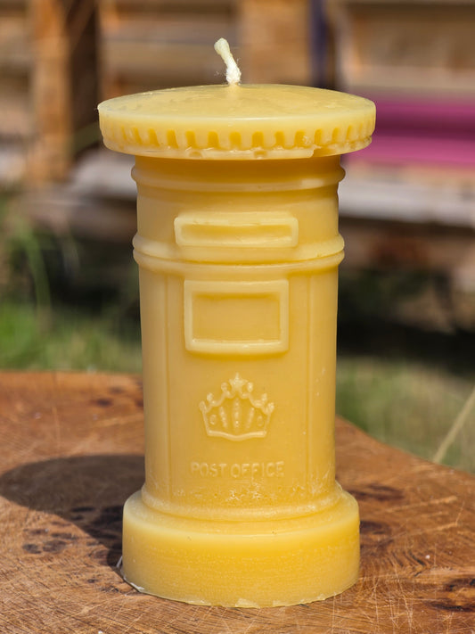 Beeswax Post Box Candle
