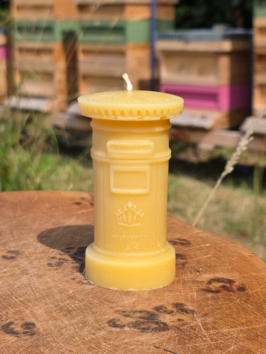 Beeswax Post Box Candle