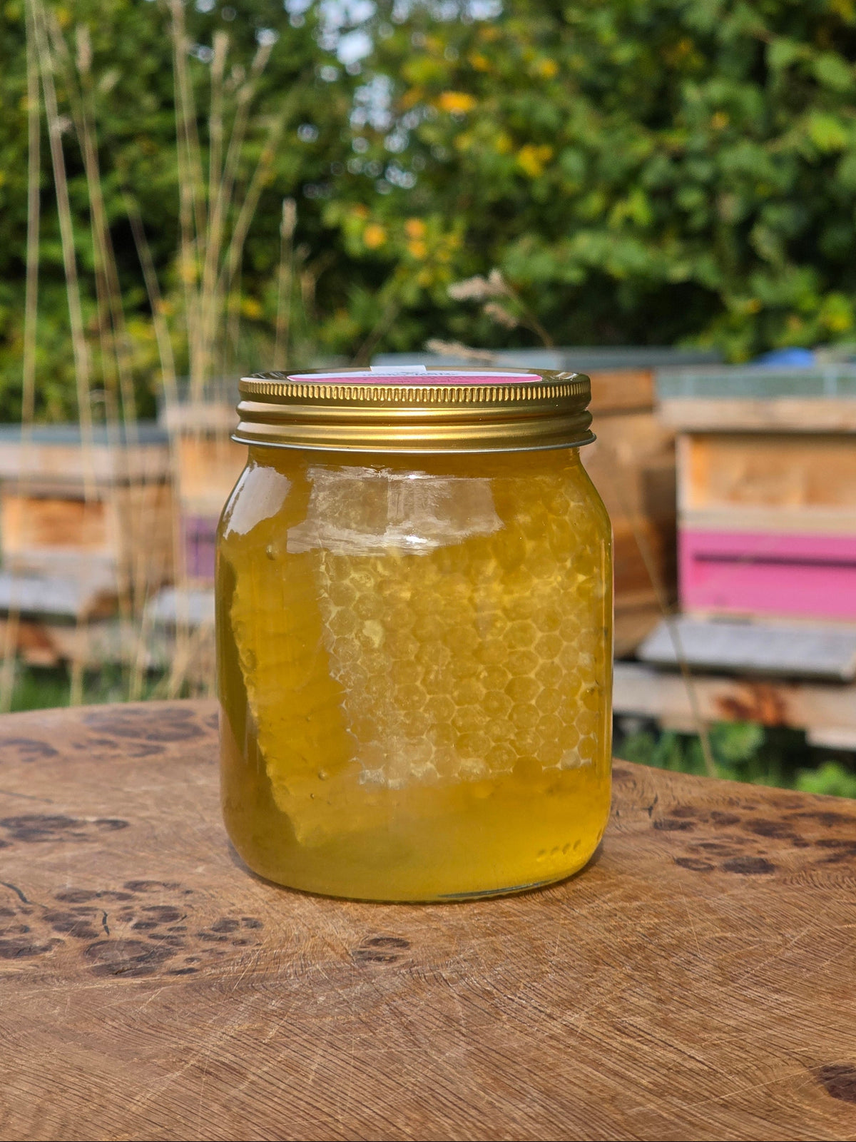 Summer Wildflower Chunk Honey