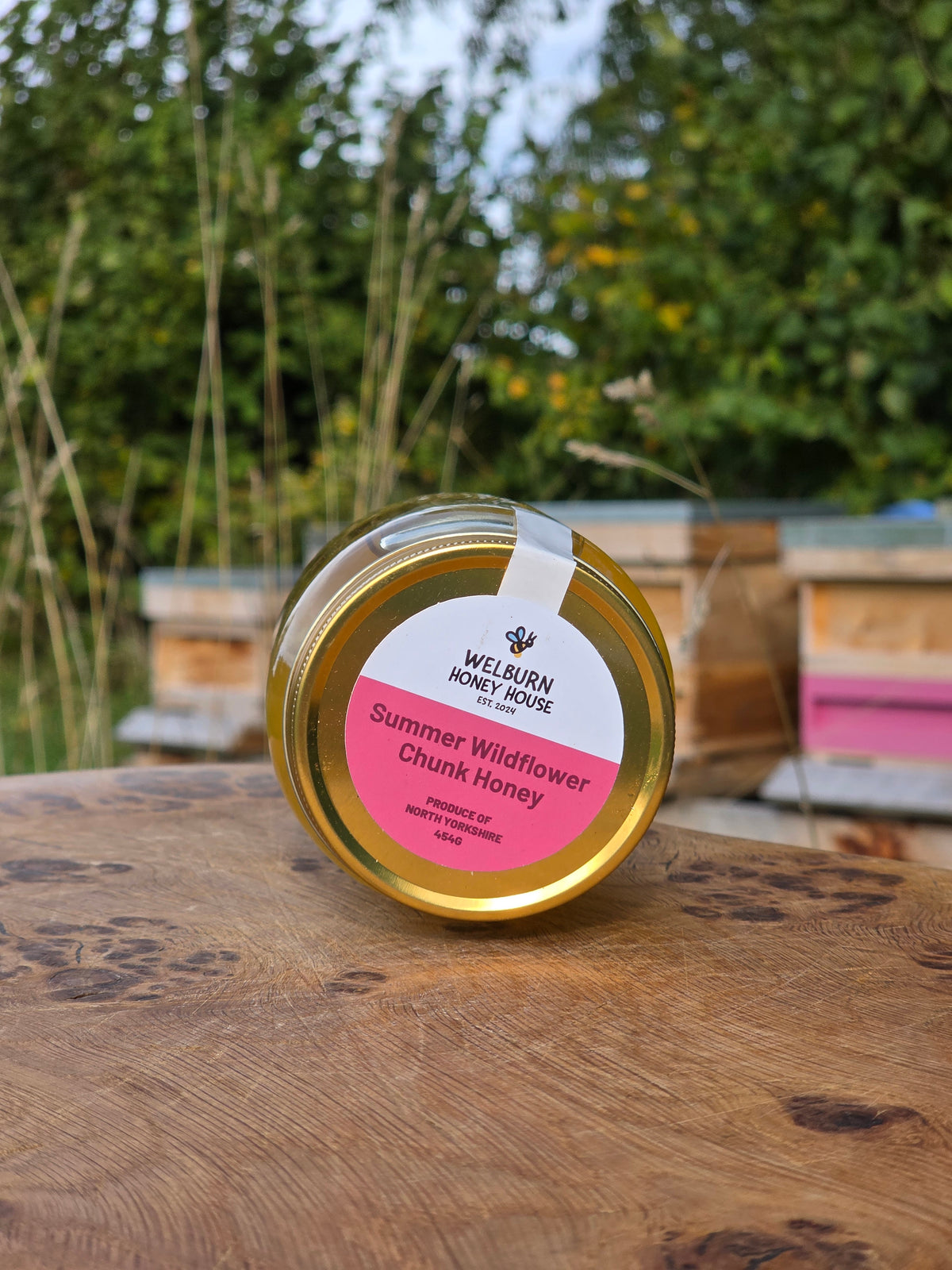 Summer Wildflower Chunk Honey