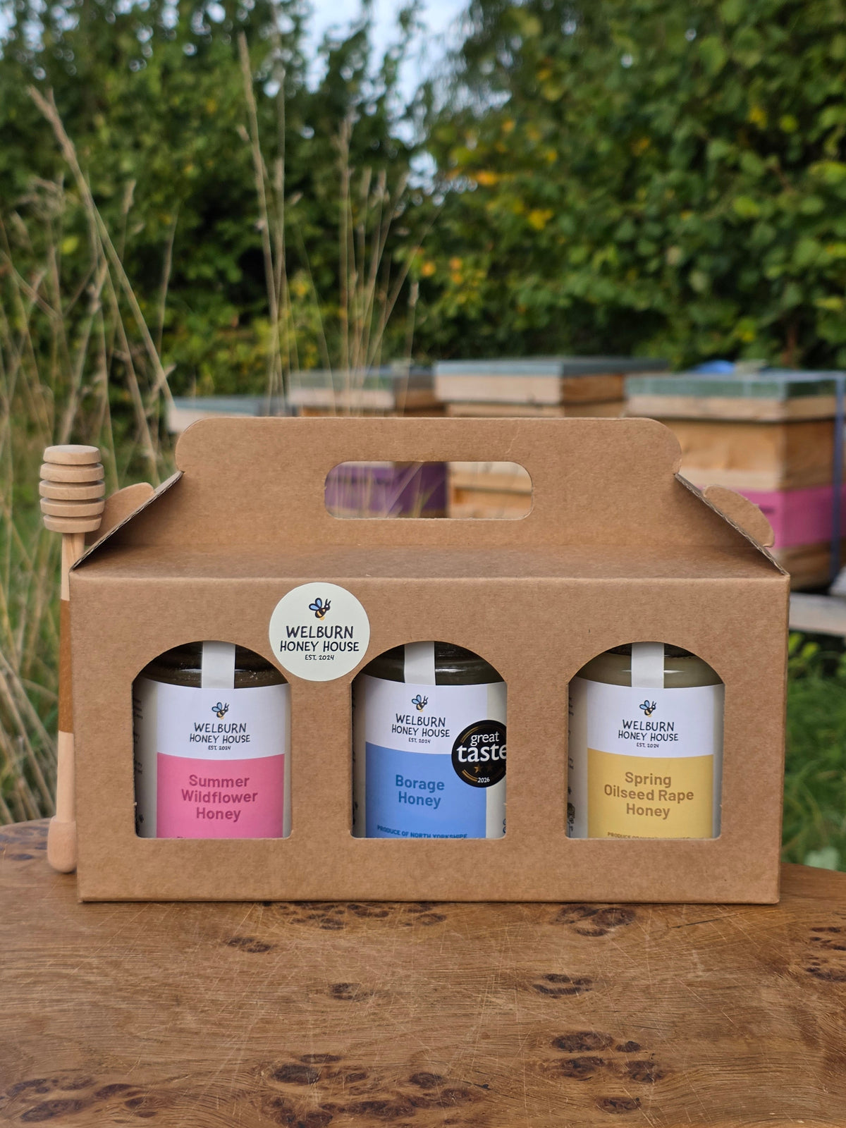 3x Honey Gift Set
