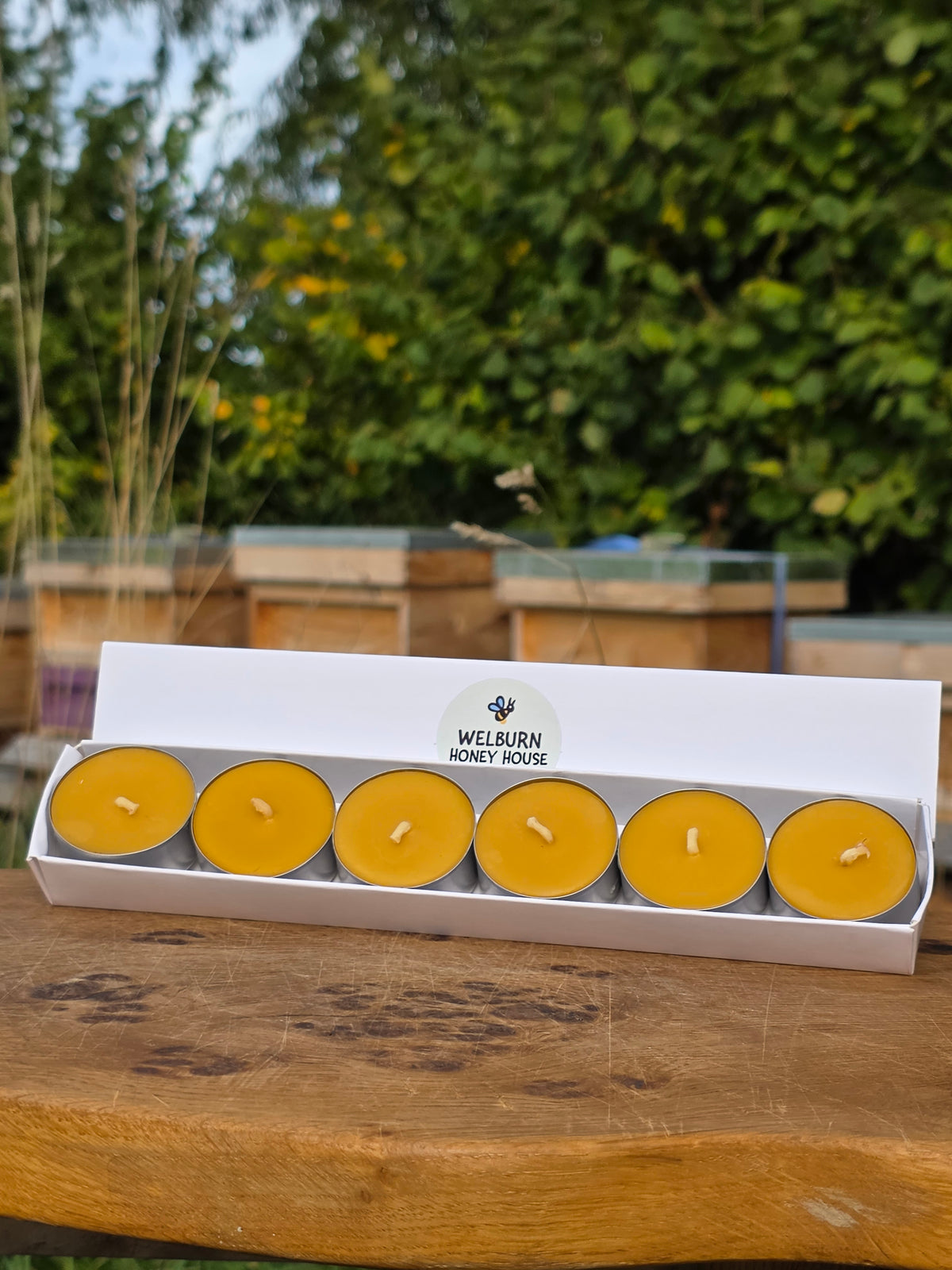 Scottish Heather Beeswax Tealights (6 pack)