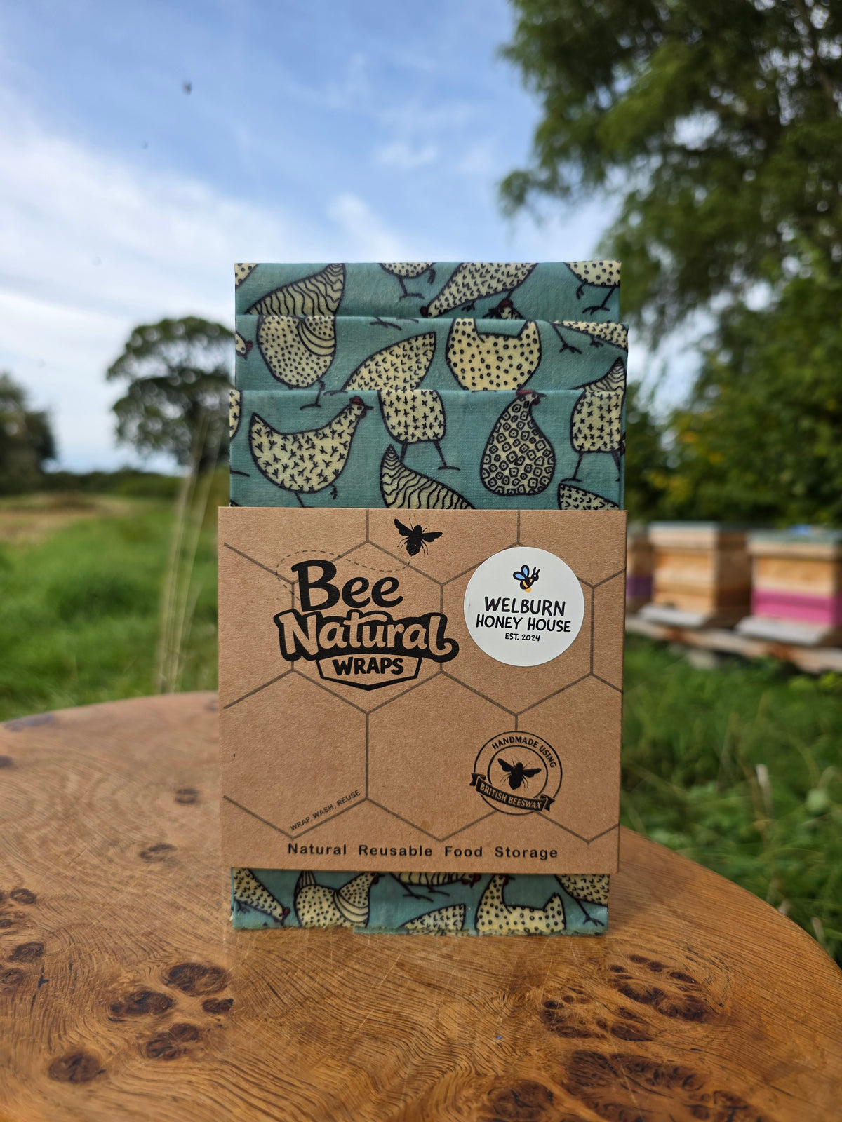 Beeswax Wraps (3 pack)
