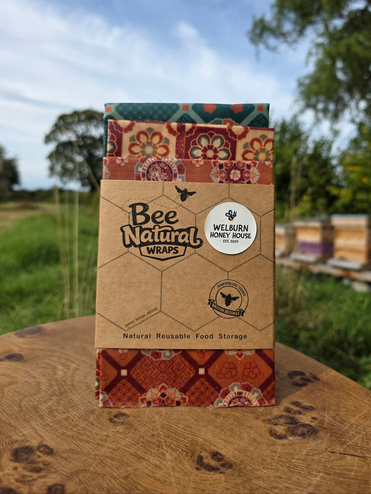 Beeswax Wraps (3 pack)