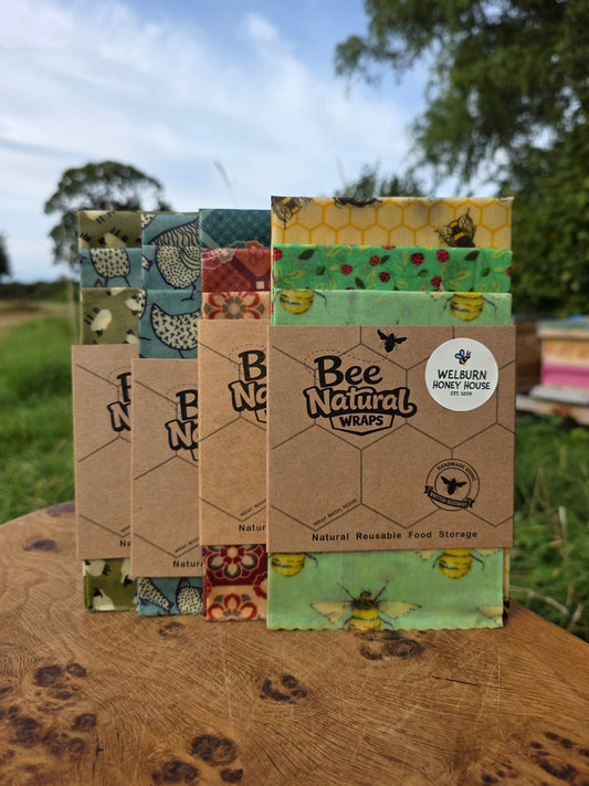 Beeswax Wraps (3 pack)