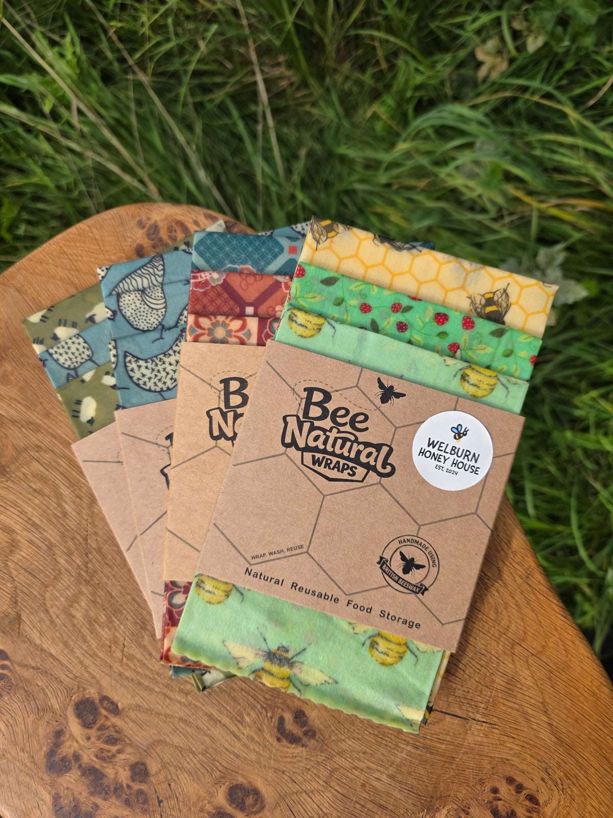 Beeswax Wraps (3 pack)