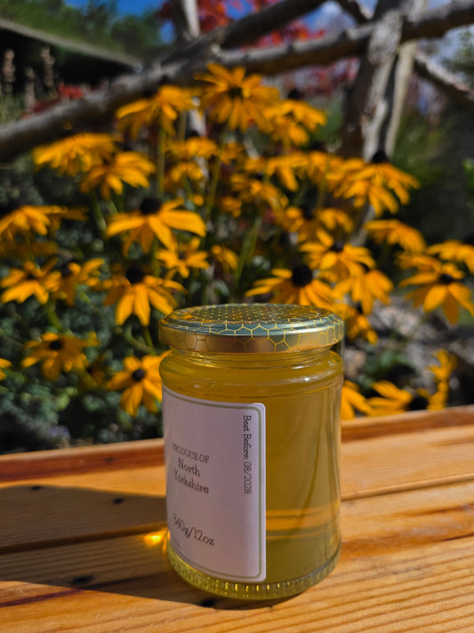 North Yorkshire Borage Runny Honey (340g)